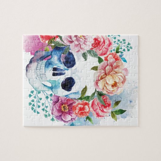 Wellcoda Bloedkorf Skeletkop Legpuzzel (Horizontaal)