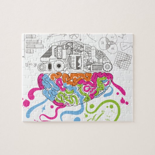 Wellcoda Creative Brain Mind Master Side Legpuzzel (Horizontaal)