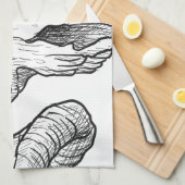 Wellcoda Evil Animal Skull Offed Theedoek (Quarter Fold)