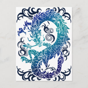 Wellcoda Fantasy Dragon Throne Myth Game Briefkaart