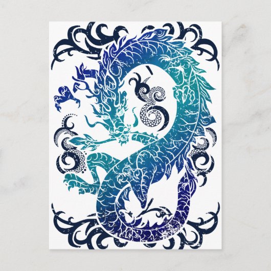 Wellcoda Fantasy Dragon Throne Myth Game Briefkaart (Voorkant)