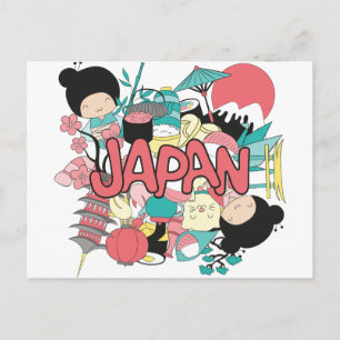 Wellcoda Japan Culture Asia Parade Life Briefkaart