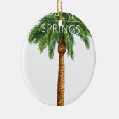 Wellcoda Palm Springs Holiday Summer Fun Keramisch Ornament (Rechts)