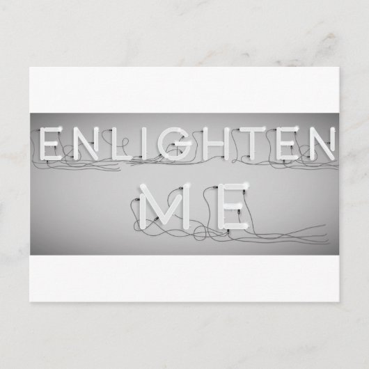 Wellcoda verlicht elektrische lamp briefkaart (Voorkant)