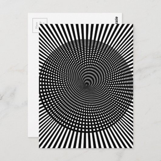 Wellcoda Visual Hallucinatie False Afbeelding Briefkaart (Voorkant / Achterkant)