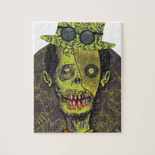 Wellcoda Zombie Dead Monster Scary Creepy Legpuzzel (Verticaal)