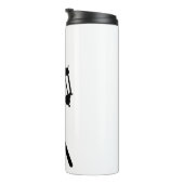 Wellesley College Lamp Post Thermal Tumbler Thermosbeker (Geroteerd rechts)