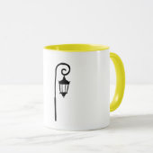 Wellesley College Lamppost Mok - Gele klasse (Voorkant rechts)