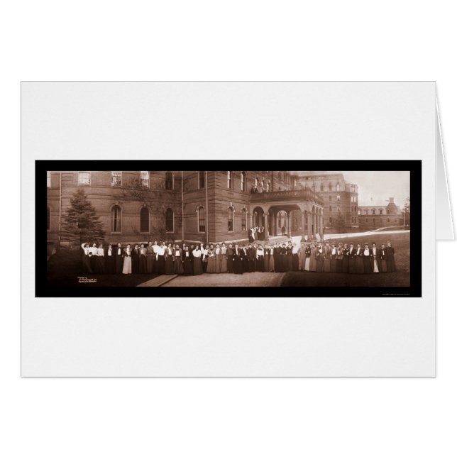 Wellesley College MA Foto 1903 (Voorkant Horizontaal)