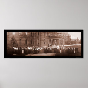 Wellesley College MA Foto 1903 Poster