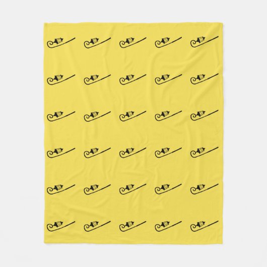 Wellesley Lamp Post Fleece Blanket Medium (Voorkant)