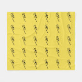 Wellesley Lamp Post Fleece Blanket Medium Deken (Voorkant (Horizontaal))