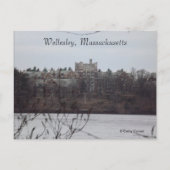 Wellesley, Massachusetts Briefkaart (Voorkant)