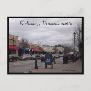 Wellesley, Massachusetts Briefkaart