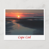 Wellfleet Bay sunset, Cape Cod Briefkaart (Voorkant)