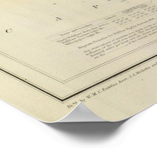 Wellfleet Harbour, Massachusetts Poster (Hoek)