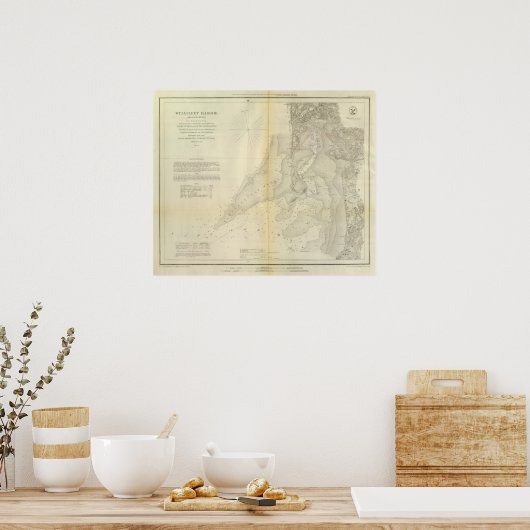 Wellfleet Harbour, Massachusetts Poster (Keuken)