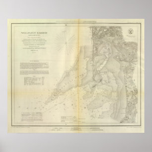 Wellfleet Harbour, Massachusetts Poster