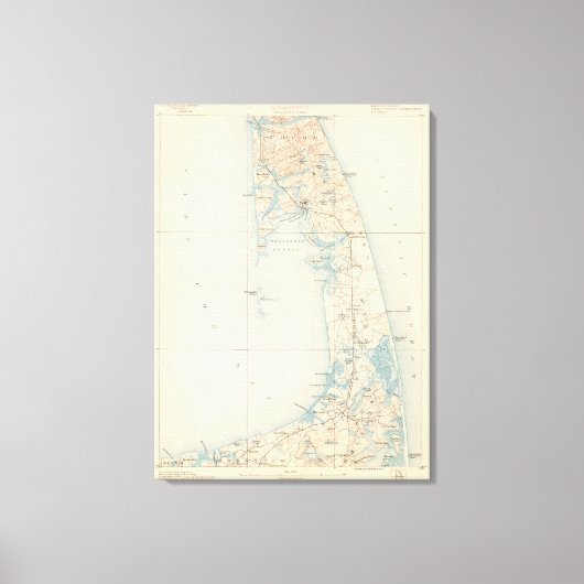 Wellfleet, Massachuset Canvas Afdruk (Voorkant)