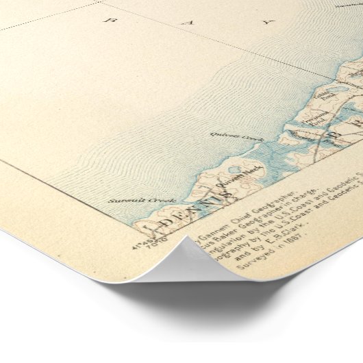 Wellfleet, Massachuset Poster (Hoek)