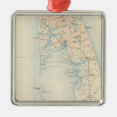 Wellfleet, Massachusetts Metalen Ornament (Voorkant)