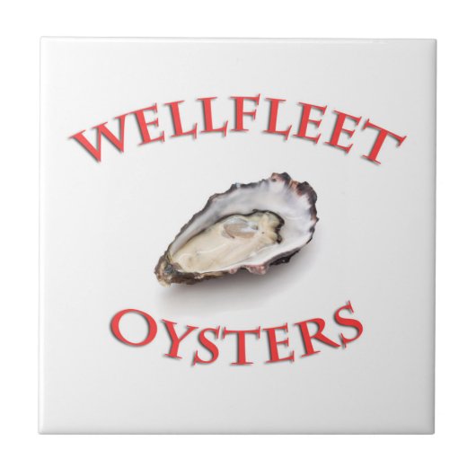 WELLFLEET OYSTERS TEGELTJE (Voorkant)