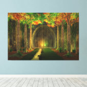 Wellinghall Canvasprint Canvas Afdruk (Insitu (Houten vloer))