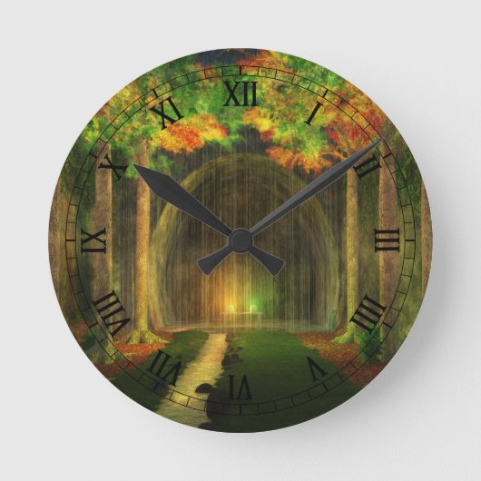 Wellinghall-klok Ronde Klok (Voorkant)