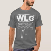 Wellington Airport WLG T-Shirt (Voorkant)