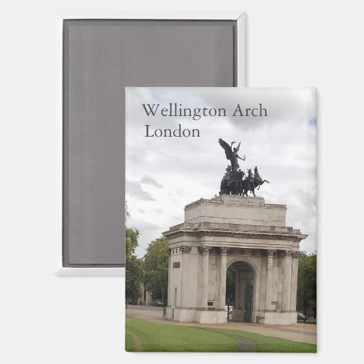 Wellington Arch London Magnet (Voorkant / Achterkant)