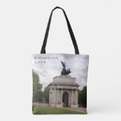 Wellington Arch London Tote Bag (Achterkant)
