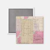 Wellington, Beaumont, Brainar, d en Benton, Kansas Magneet (Voorkant / Achterkant)