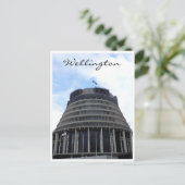 wellington beehive nz briefkaart (Staand voorkant)