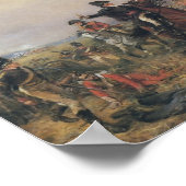 Wellington bij Waterloo Poster (Hoek)