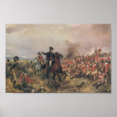 Wellington bij Waterloo Poster (Voorkant)