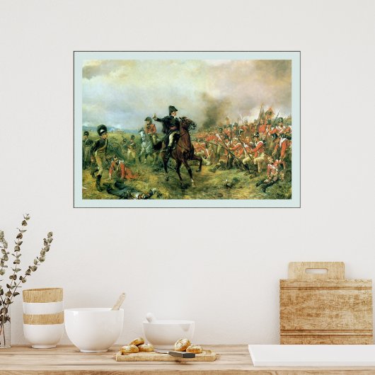 Wellington bij Waterloo Poster (Keuken)