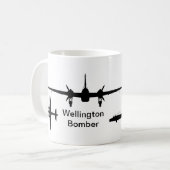 Wellington Bomber, Silhouette Mok (Voorkant links)