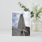 Wellington cenotaaf briefkaart (Staand voorkant)