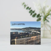 wellington harbour briefkaart (Staand voorkant)