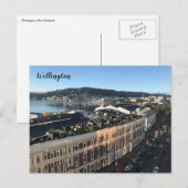 wellington harbour nz briefkaart (Voorkant / Achterkant)