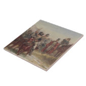 Wellington in Spanje (olie op het paneel) (paar 12 Tegeltje (Zijkant)