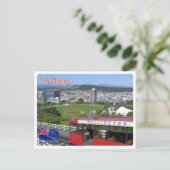 Wellington - kabelauto - Nieuw-Zeeland - Briefkaart (Staand voorkant)