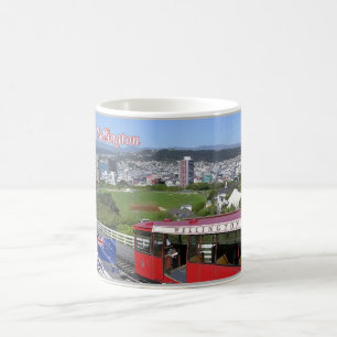 Wellington - kabelauto - Nieuw-Zeeland - Koffiemok