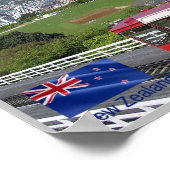 Wellington - kabelauto - Nieuw-Zeeland - Poster (Hoek)