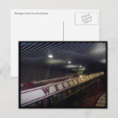 Wellington kabeltram briefkaart (Voorkant / Achterkant)