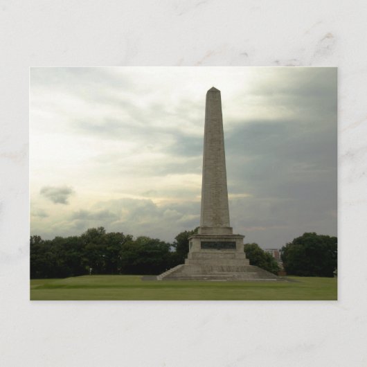 Wellington Monument Dublin Ierland Briefkaart (Voorkant)