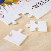 Wellington New Zealand Skyline Legpuzzel (Zijkant)