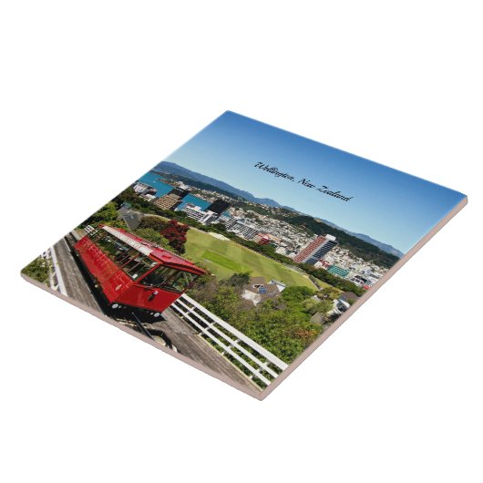 Wellington, New Zealand Tegeltje (Zijkant)