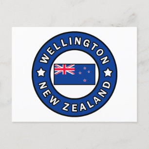 Wellington Nieuw-Zeeland Briefkaart