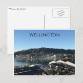 wellington nieuw - zeeland briefkaart (Voorkant / Achterkant)